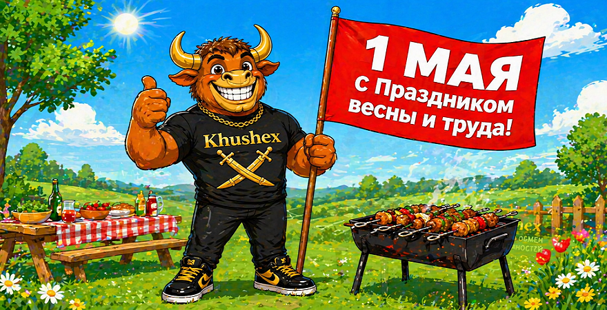 С ПЕРВЫМ МАЯ!