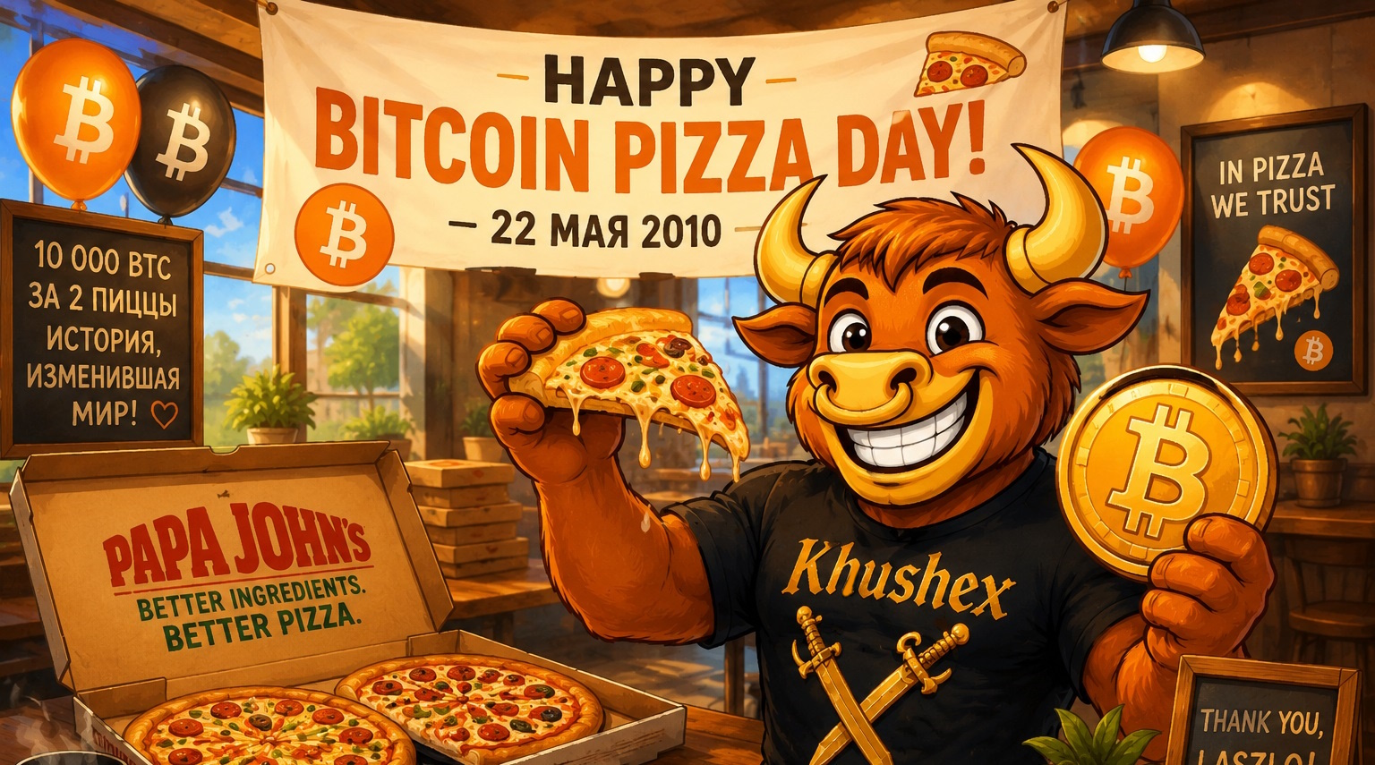 Bitcoin Pizza Day!