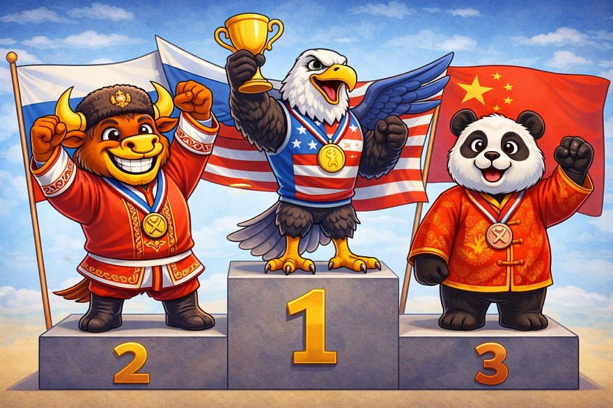 Россия вышла на второе место в мире по майнингу биткоина